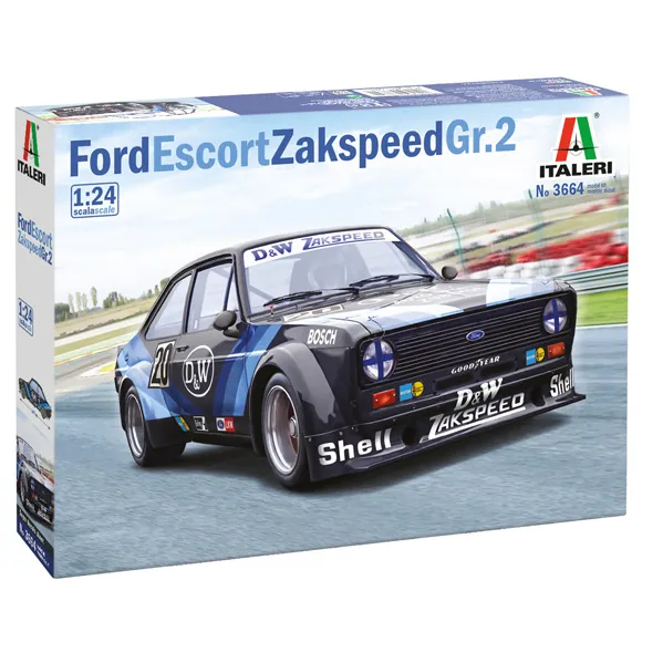 Italeri Ford Escort Zakspeed Gr.2 - 1:24