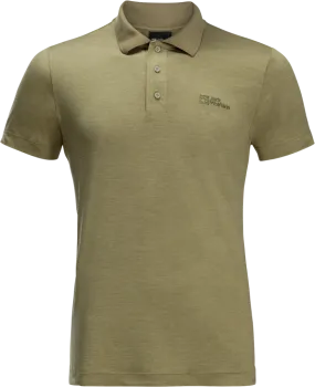 Jack Wolfskin Men&#x27;s Travel Polo Bay Leaf | Buy Jack Wolfskin Men&#x27;s Travel Polo Bay Leaf here | Outnorth