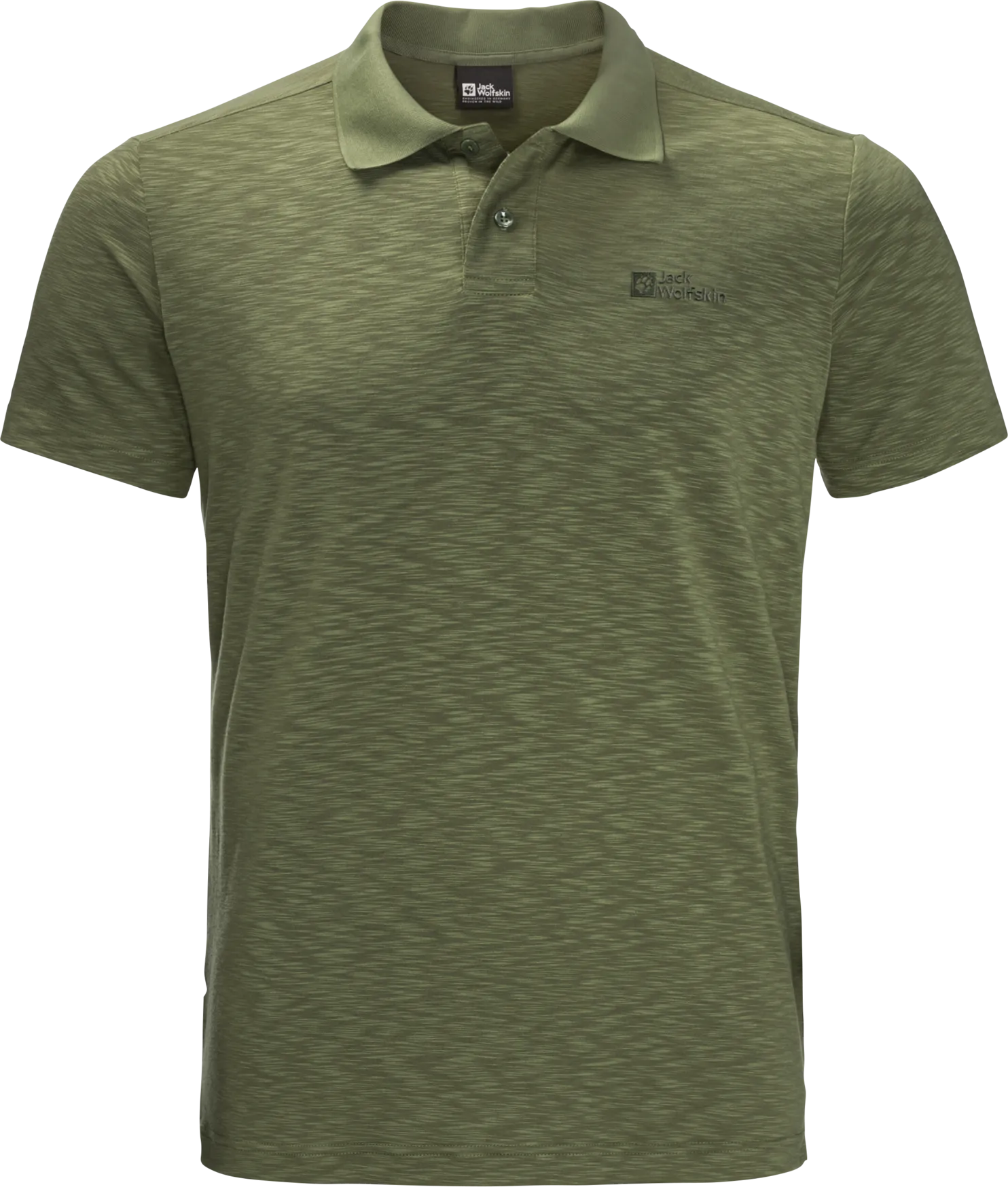 Jack Wolfskin Men&#x27;s Travel Polo Greenwood | Buy Jack Wolfskin Men&#x27;s Travel Polo Greenwood here | Outnorth
