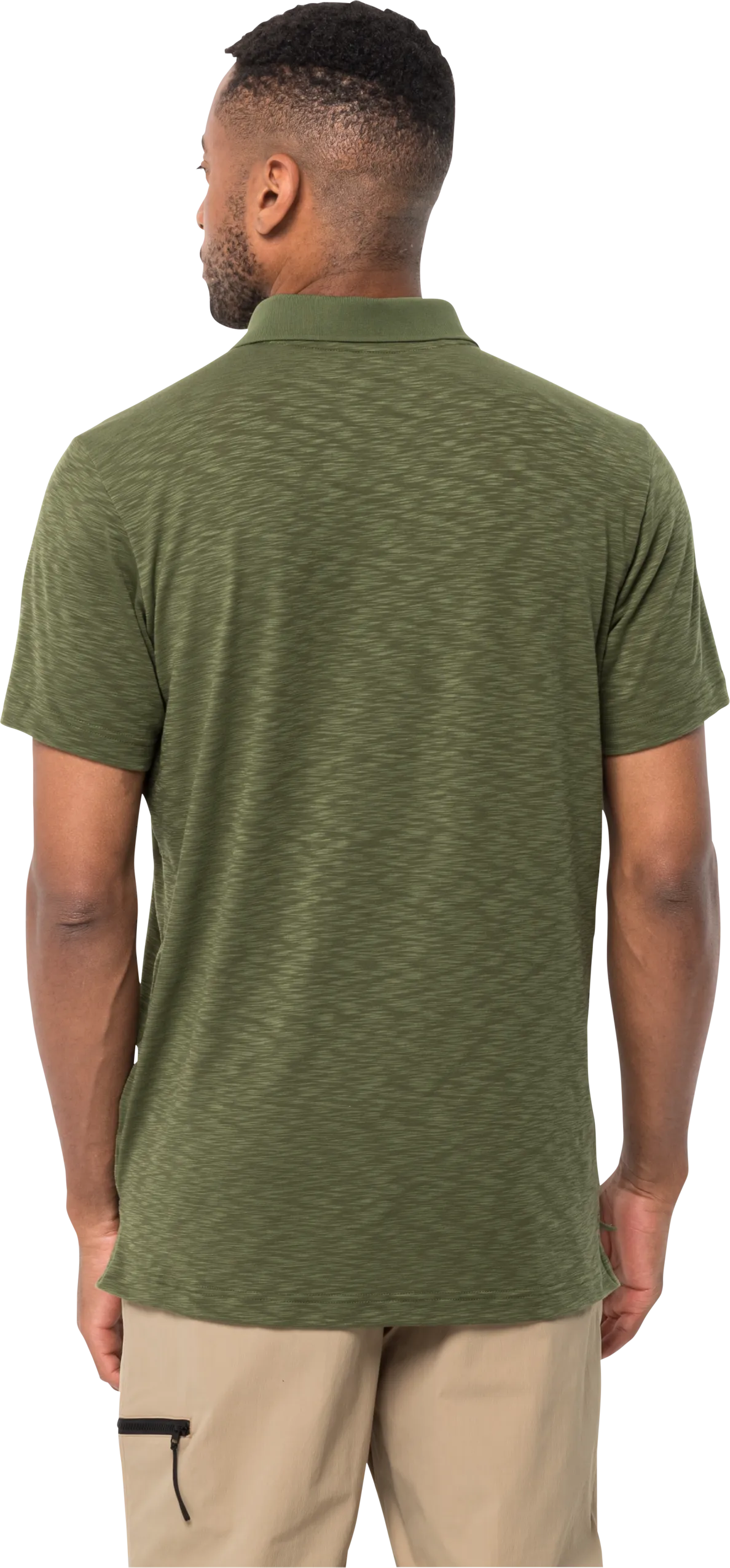 Jack Wolfskin Men&#x27;s Travel Polo Greenwood | Buy Jack Wolfskin Men&#x27;s Travel Polo Greenwood here | Outnorth