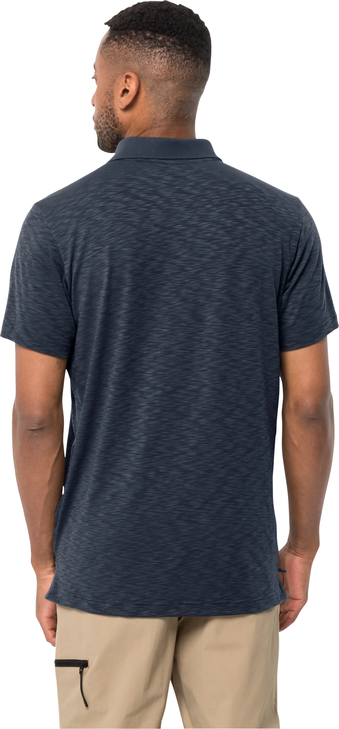 Jack Wolfskin Men&#x27;s Travel Polo Night Blue | Buy Jack Wolfskin Men&#x27;s Travel Polo Night Blue here | Outnorth