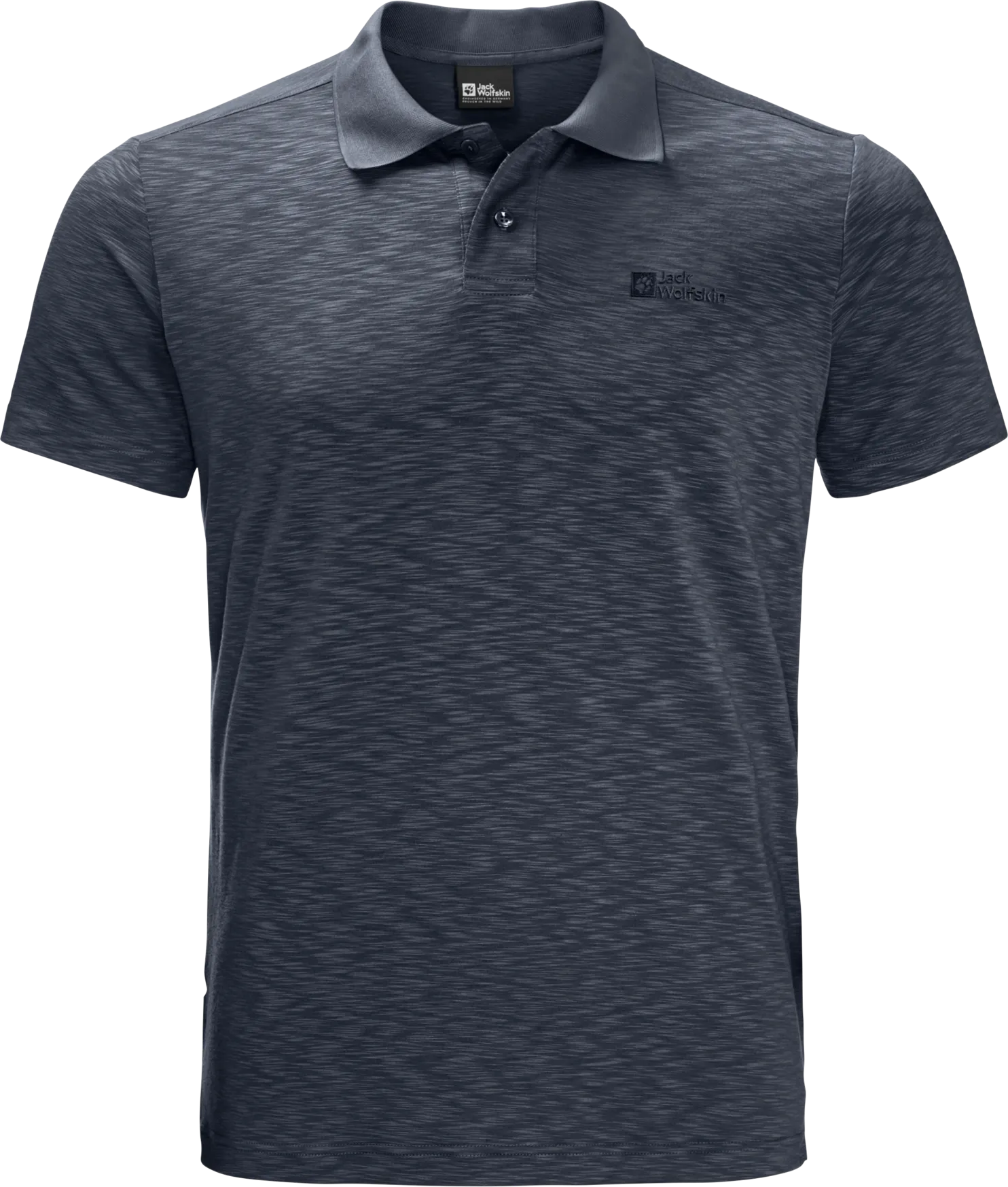 Jack Wolfskin Men&#x27;s Travel Polo Night Blue | Buy Jack Wolfskin Men&#x27;s Travel Polo Night Blue here | Outnorth