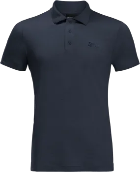 Jack Wolfskin Men&#x27;s Travel Polo Night Blue | Buy Jack Wolfskin Men&#x27;s Travel Polo Night Blue here | Outnorth