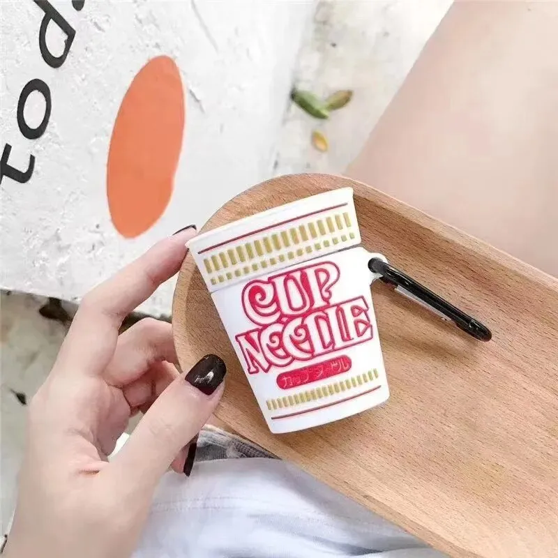 Kawaii Cup Noodles AirPods Case