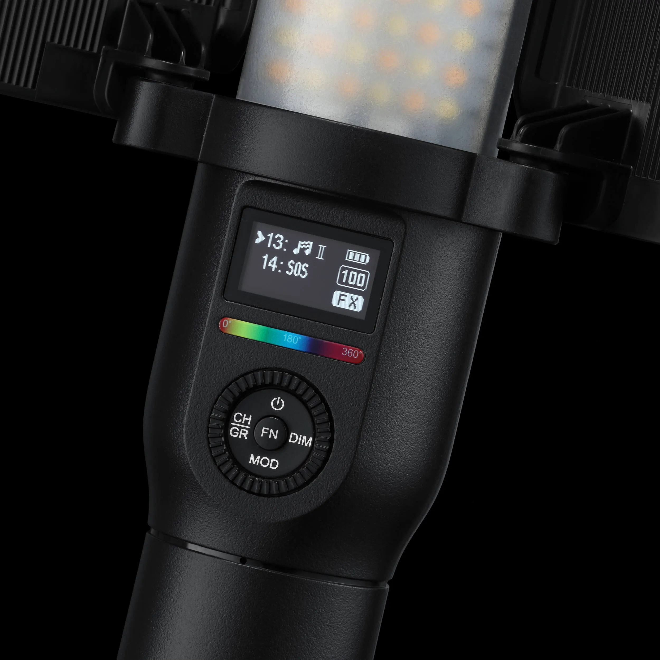 LC500R Portable HandHeld RGB LED Tube Lighting