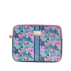 Lilly Pulitzer Laptop Case, Bringing Mermaid Back