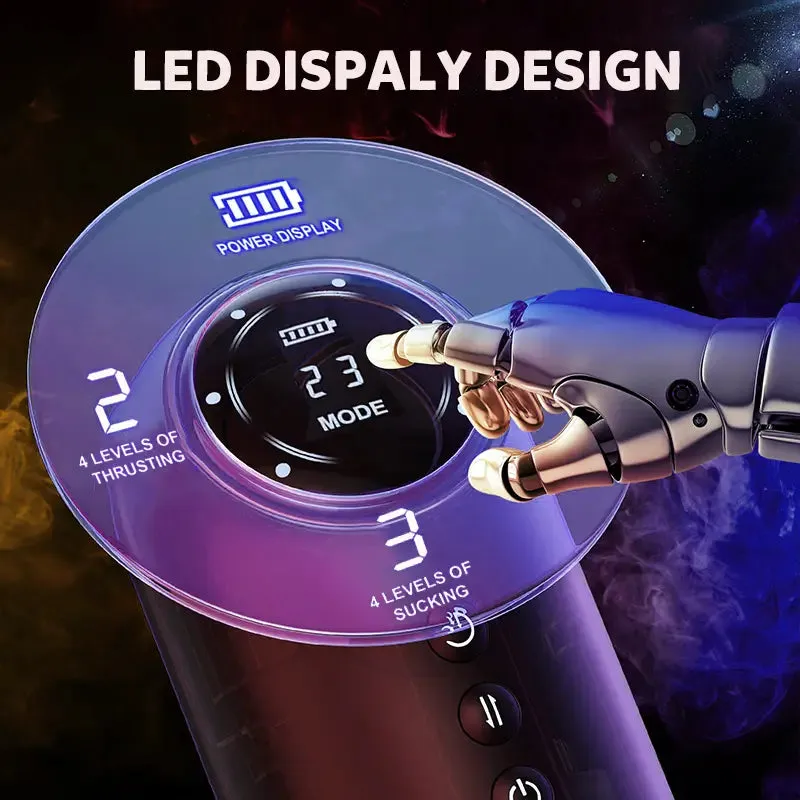 Male Automatic Retractable Masturbation Cup