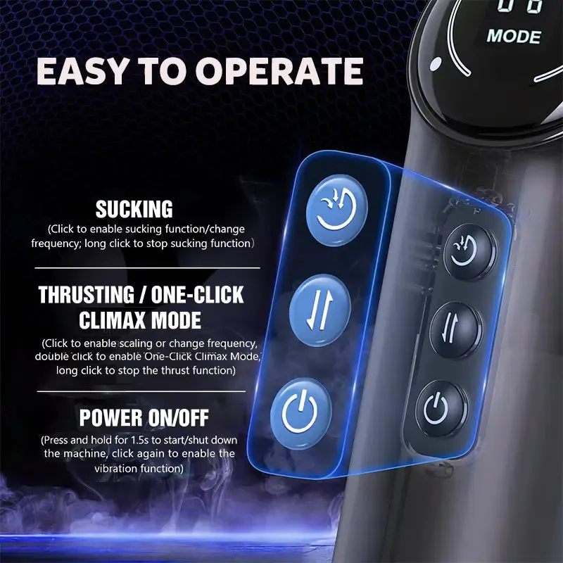Male Automatic Retractable Masturbation Cup