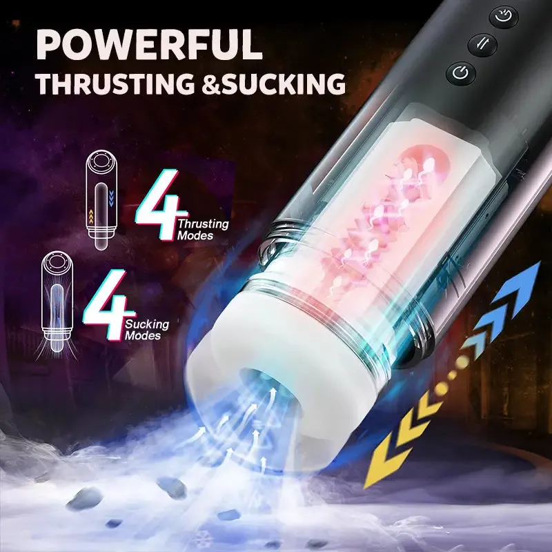 Male Automatic Retractable Masturbation Cup