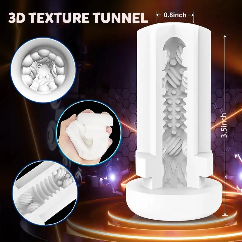 Male Automatic Retractable Masturbation Cup