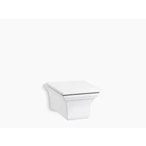 Memoirs Elongated 0.8 gpf & 1.6 gpf Dual-Flush Wall-Hung Toilet in White