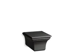 Memoirs Elongated 1.6 gpf 0.8 gpf Wall-Hung Toilet in Black Black