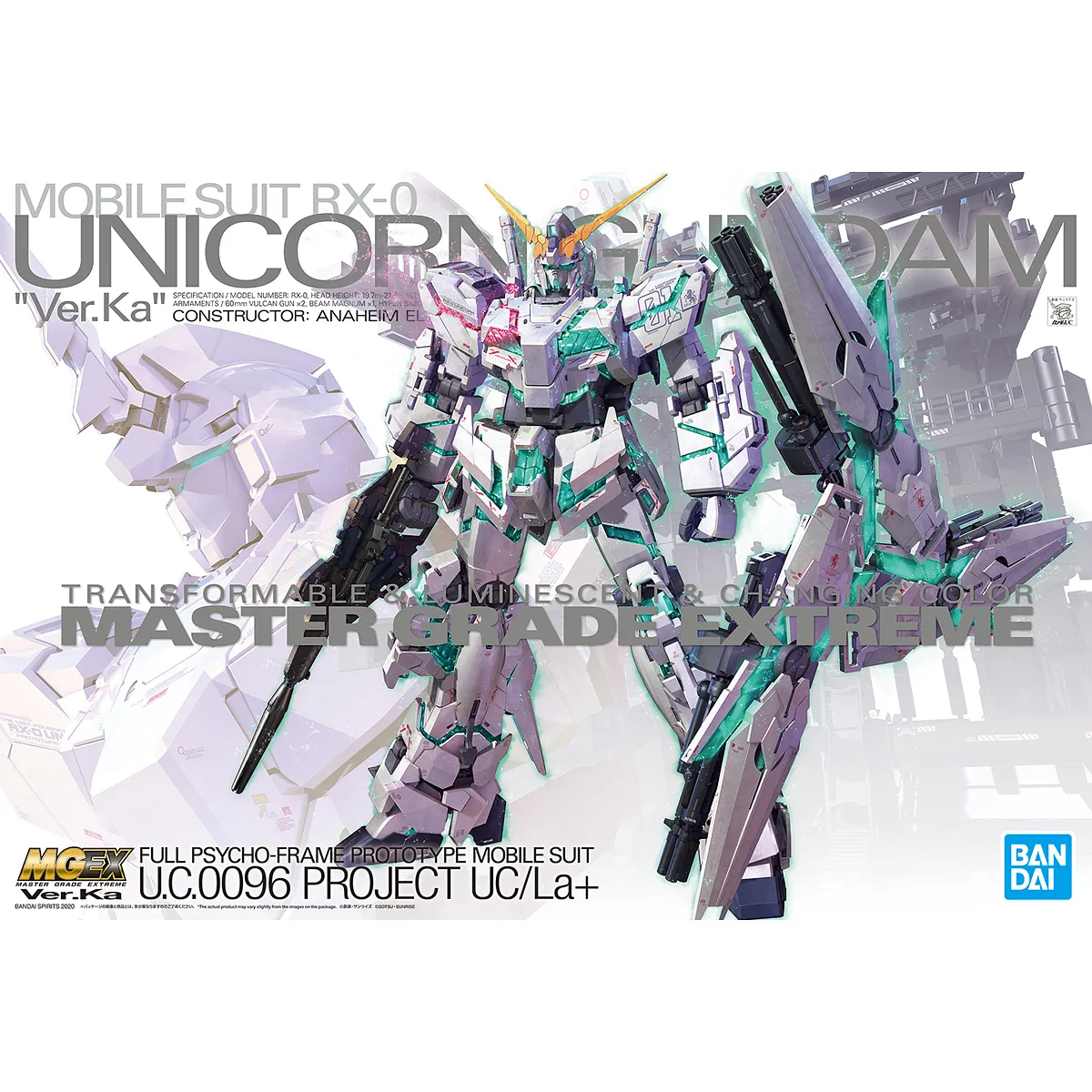 MGEX Unicorn Gundam Ver. Ka 1/100
