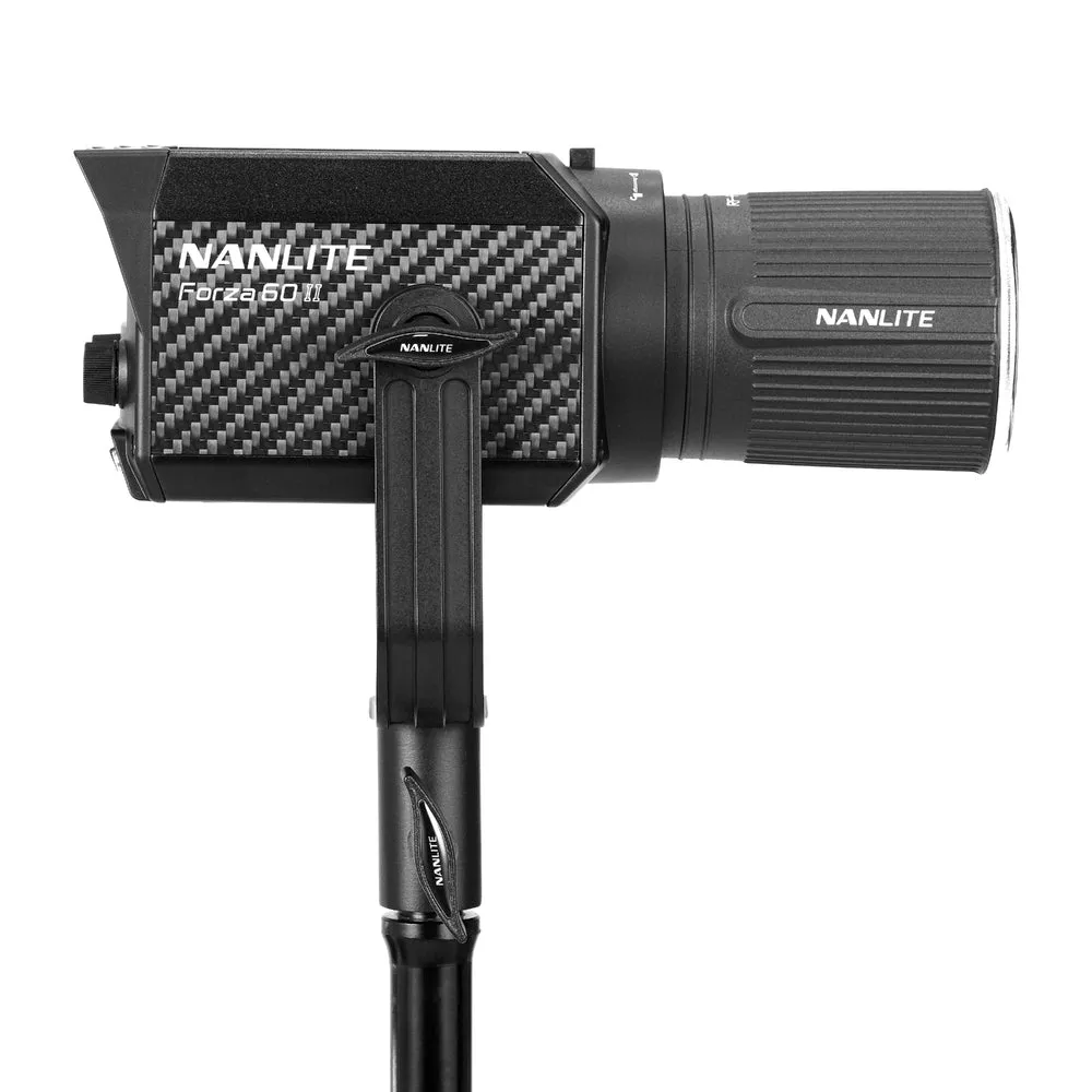 Nanlite Forza 60 II monolight 5600K LED light with Battery Handle and Bowens adaptor