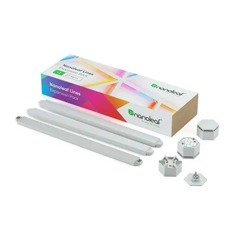 Nanoleaf Lines Expansion Kit Pack of 3 | NL59-E-0001LW-3PK