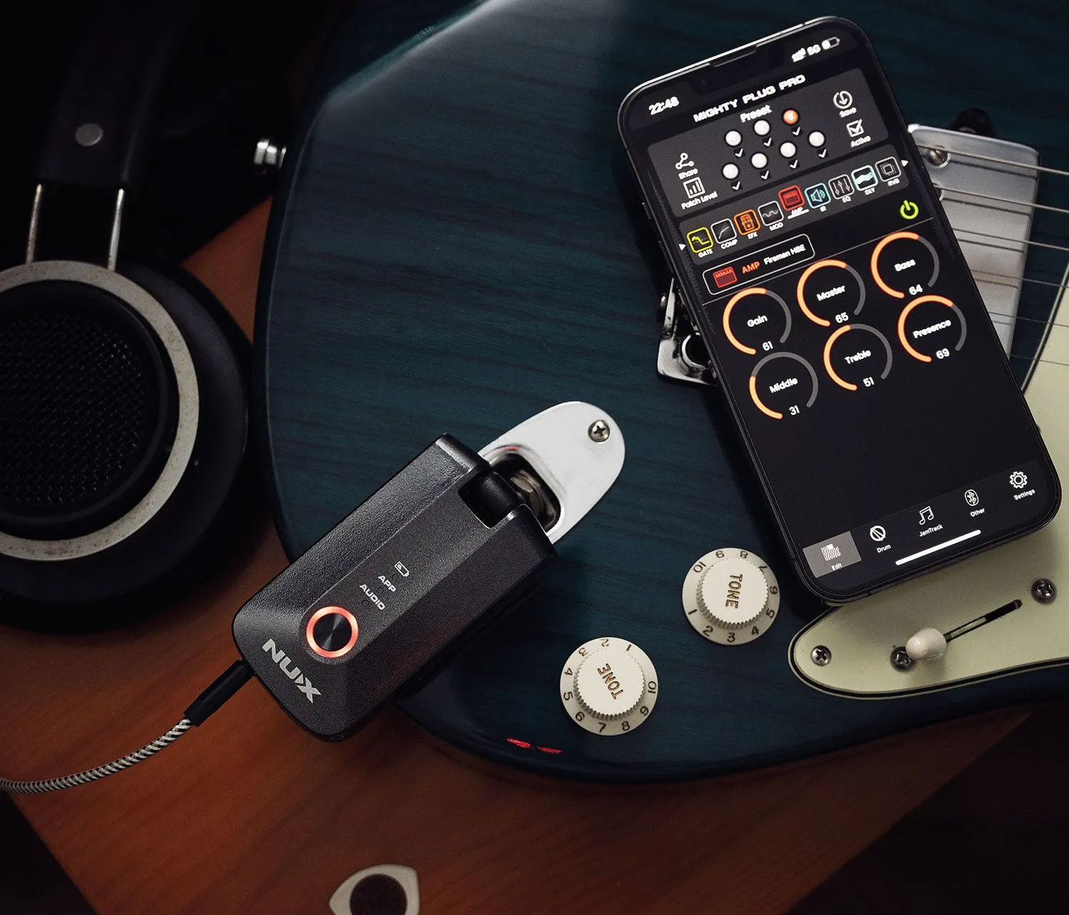 NU-X MP-3 Mighty Plug Pro (Headphone Modelling Amp)