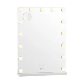 Oikiture LED Makeup Mirror Bluetooth Hollywood 61x43cm