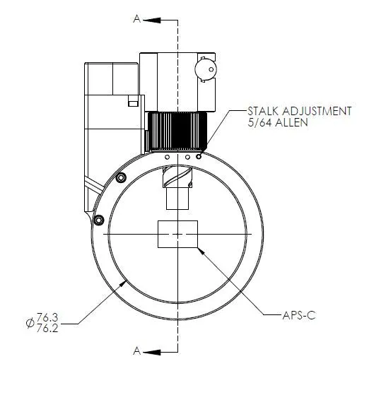 Optec Inc. Sagitta Off-Axis Guider with integrated stepper motor