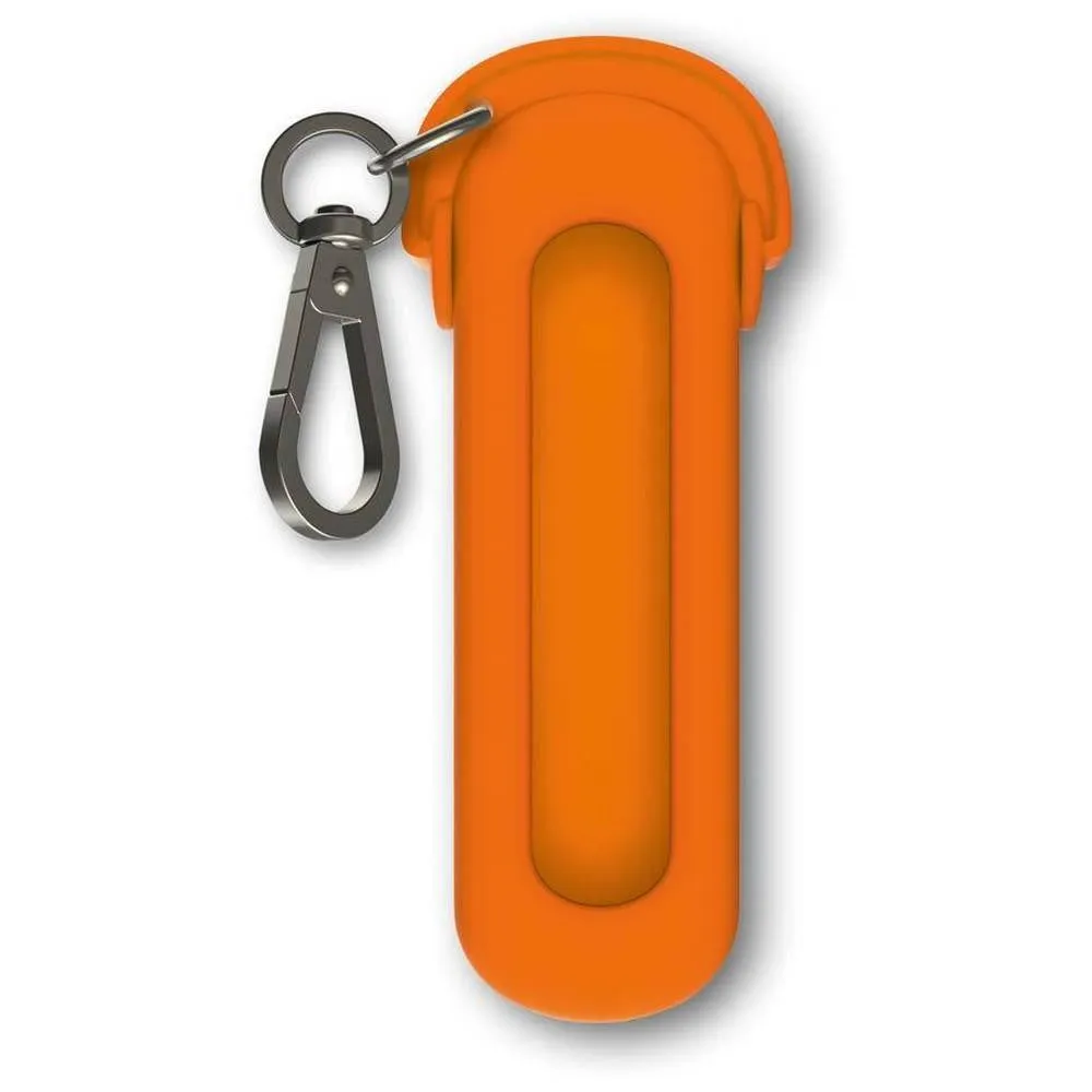 Orange Headphones Knife Silicone Case