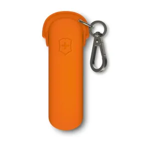 Orange Headphones Knife Silicone Case