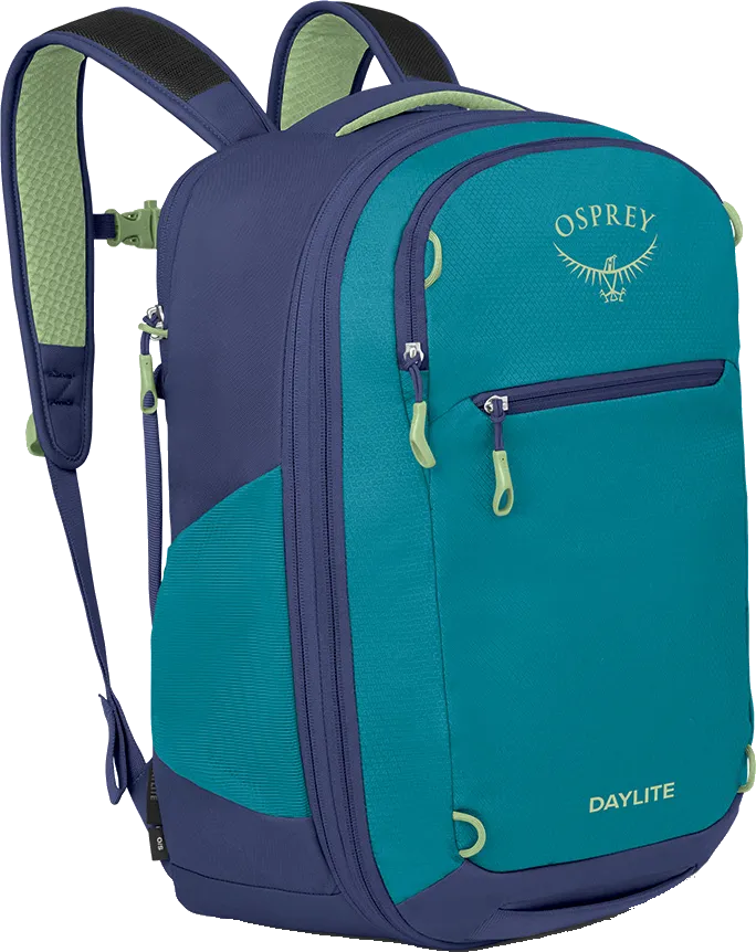 Osprey Daylite Expandable Travel Pack 26 6 Blue Spikemoss/Alkaline | Buy Osprey Daylite Expandable Travel Pack 26 6 Blue Spikemoss/Alkaline here | Outnorth