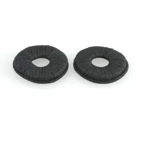 Pair of Plantronics replacement leatherette ear pads for CS351/CS361 and CS500 Series