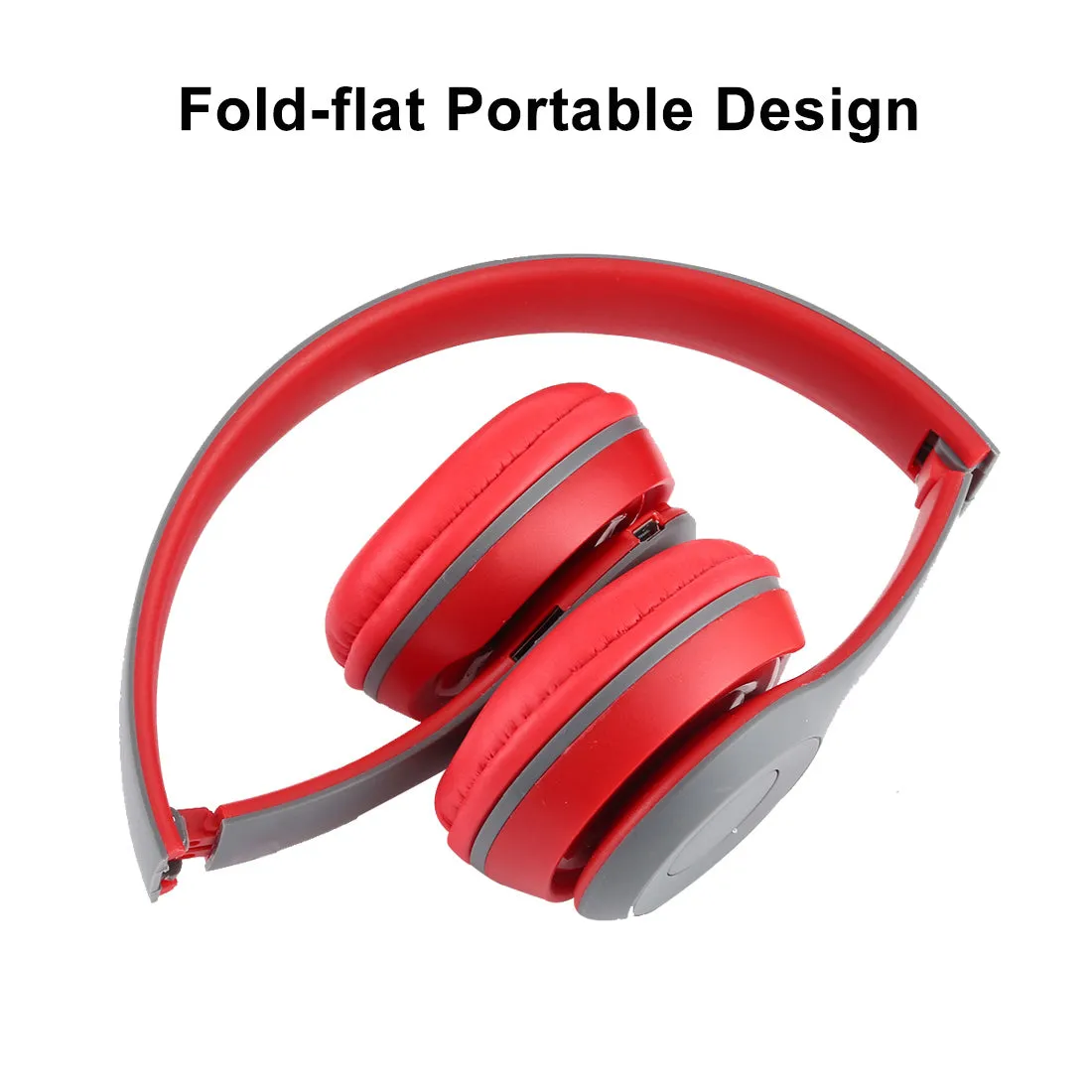 Premium Stereo Bluetooth Headphone with Call Support, Mic,  3.5mm Audio Jack, FM