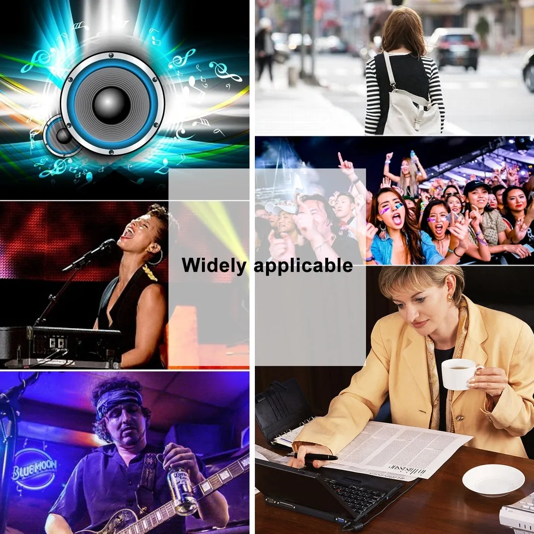 Premium Stereo Bluetooth Headphone with Call Support, Mic,  3.5mm Audio Jack, FM