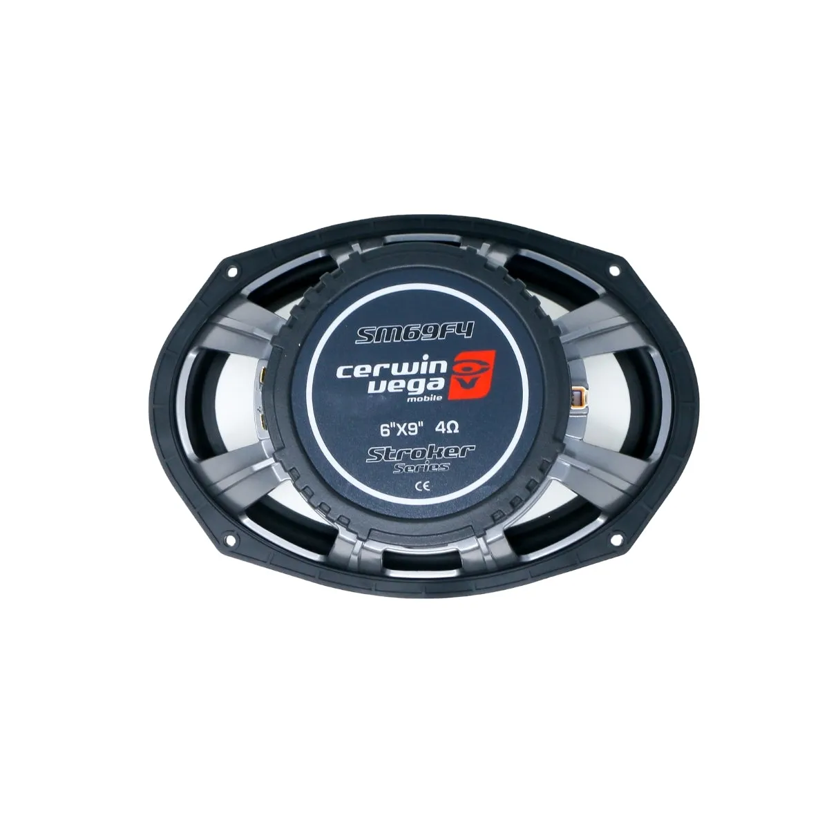 RPM Stroker 2-Way 6" X 9" Speaker W/ Flush Mount 1" Titanium Dome Tweeter - SM69F4