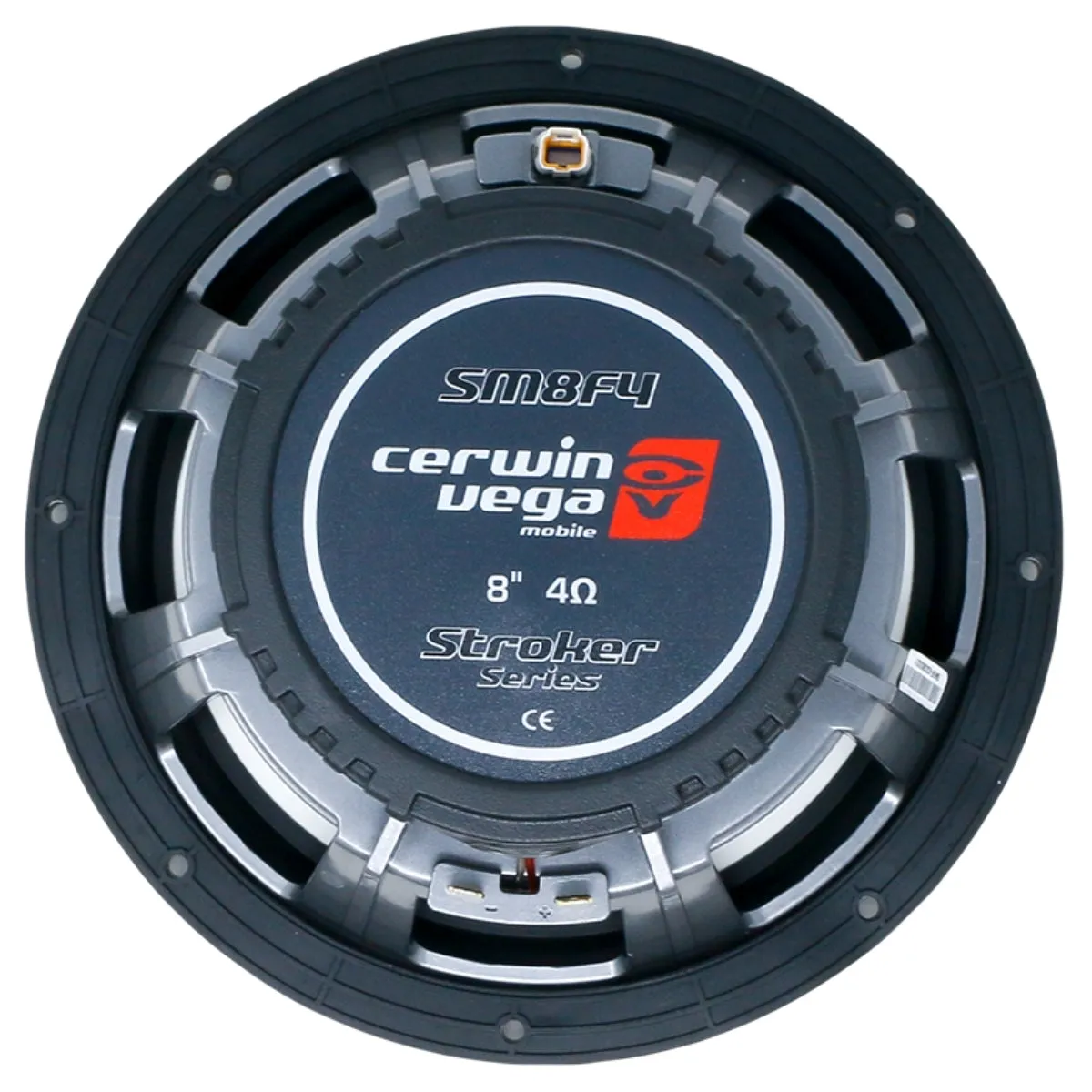 RPM Stroker 2-Way 8" Speaker W/ Flush Mount 1" Titanium Dome Tweeter - SM8F4