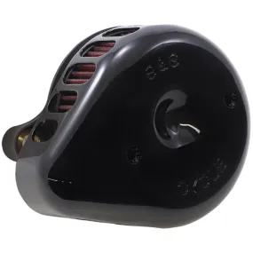 S&S Cycle Mini Teardrop Stealth Air Cleaner Kit For Harley M8 2018-2022 Models