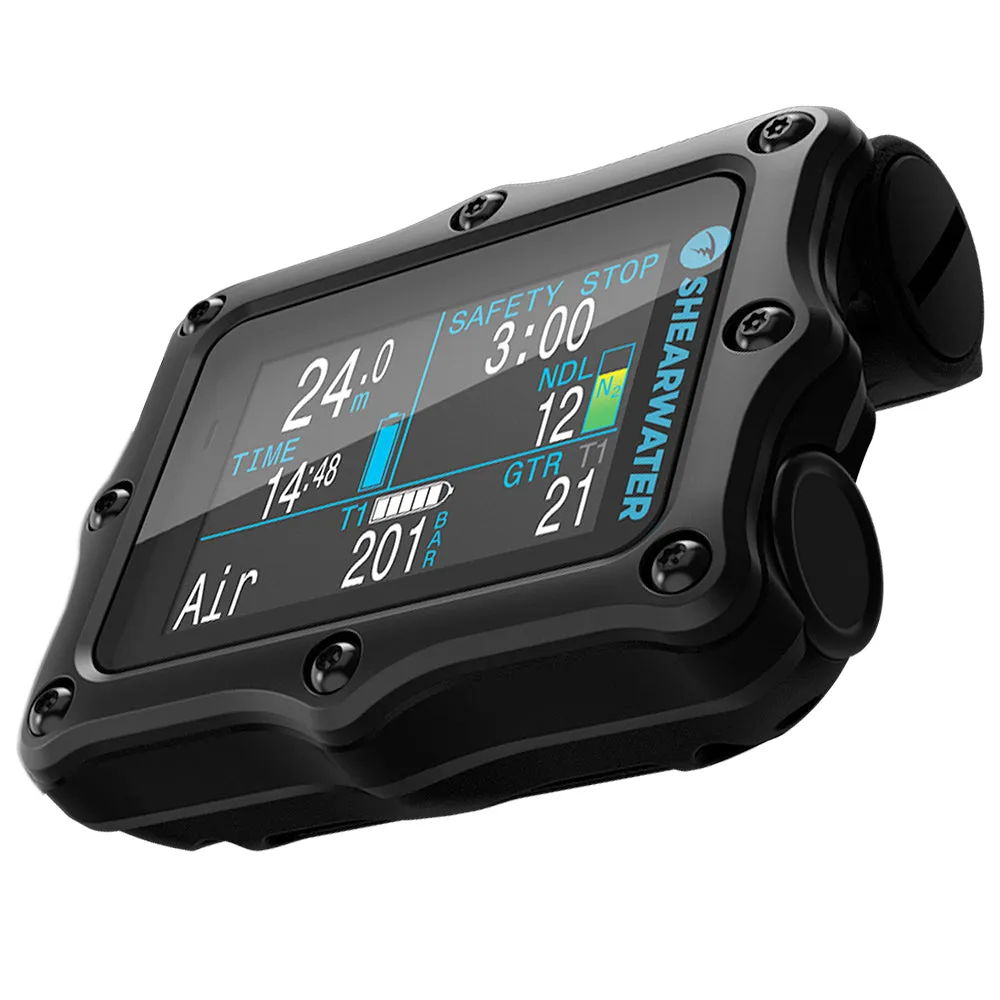 Shearwater Perdix 2 Ti Black with Swift Transmitter