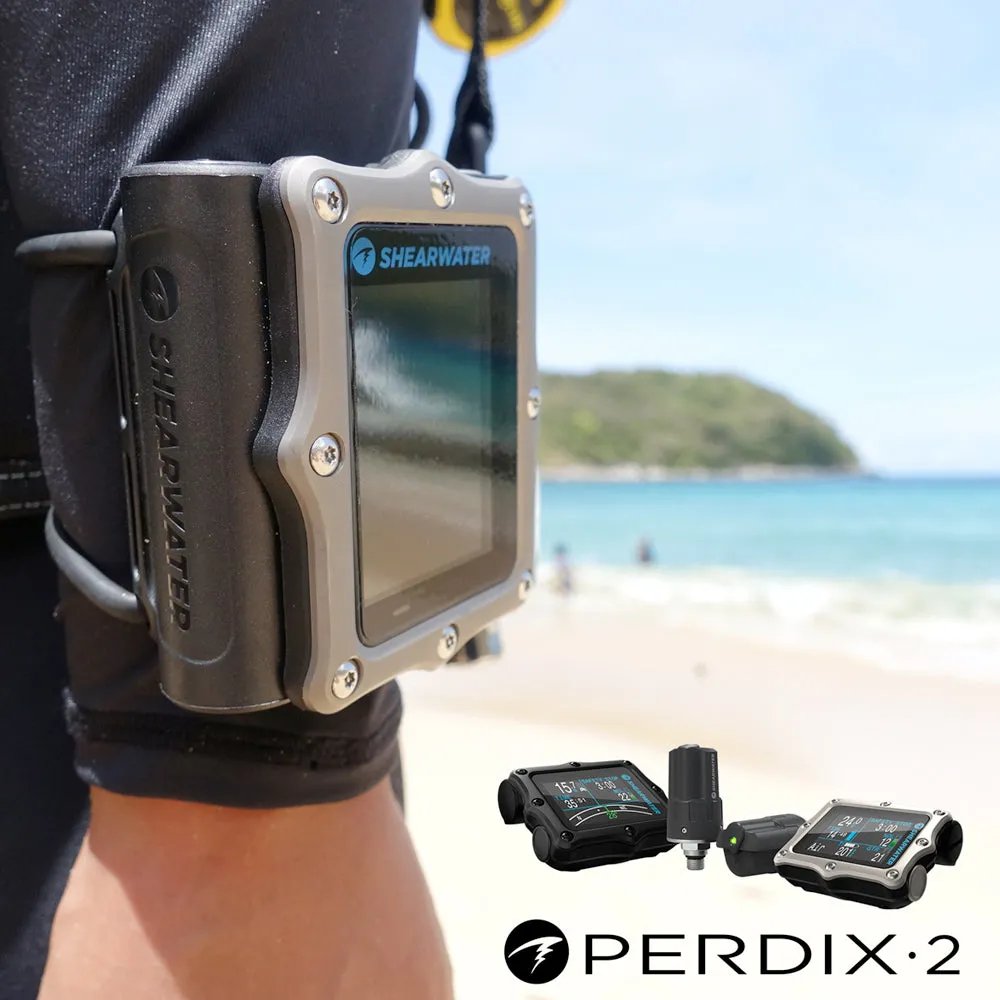 Shearwater Perdix 2 Ti Black with Swift Transmitter