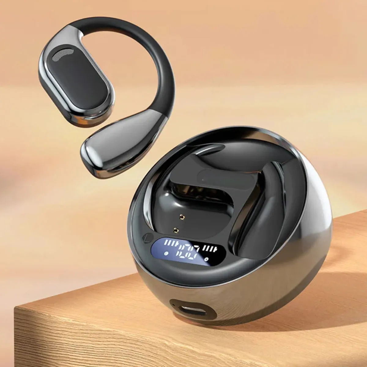 Sleek and Smart Language Translator Wireless Bluetooth Headphones