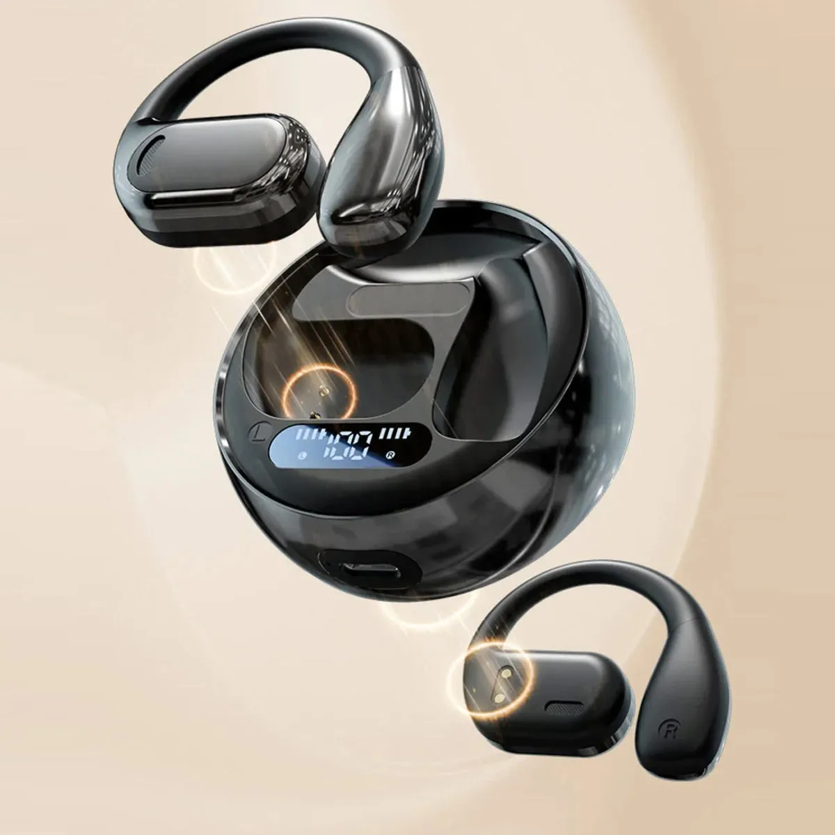 Sleek and Smart Language Translator Wireless Bluetooth Headphones