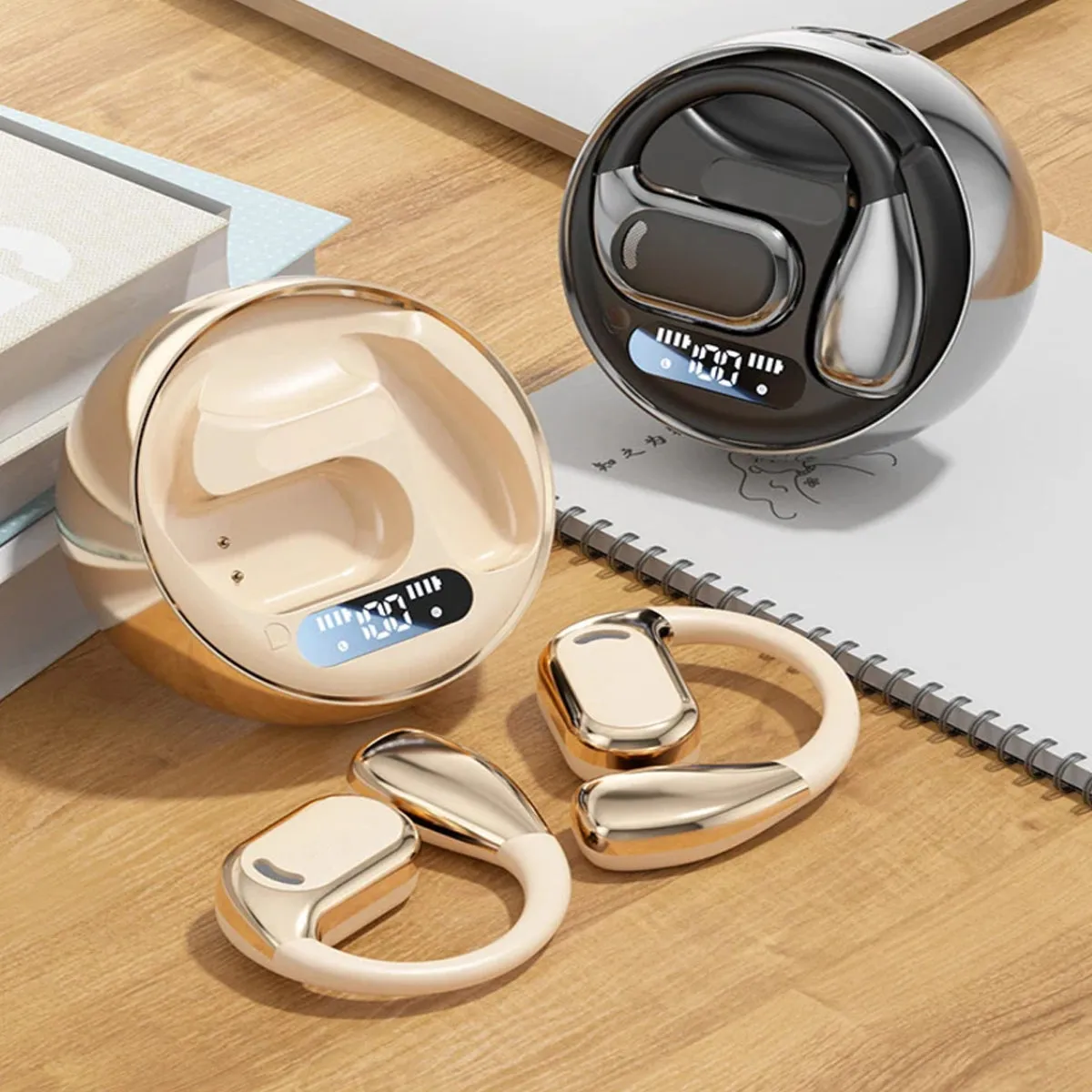 Sleek and Smart Language Translator Wireless Bluetooth Headphones