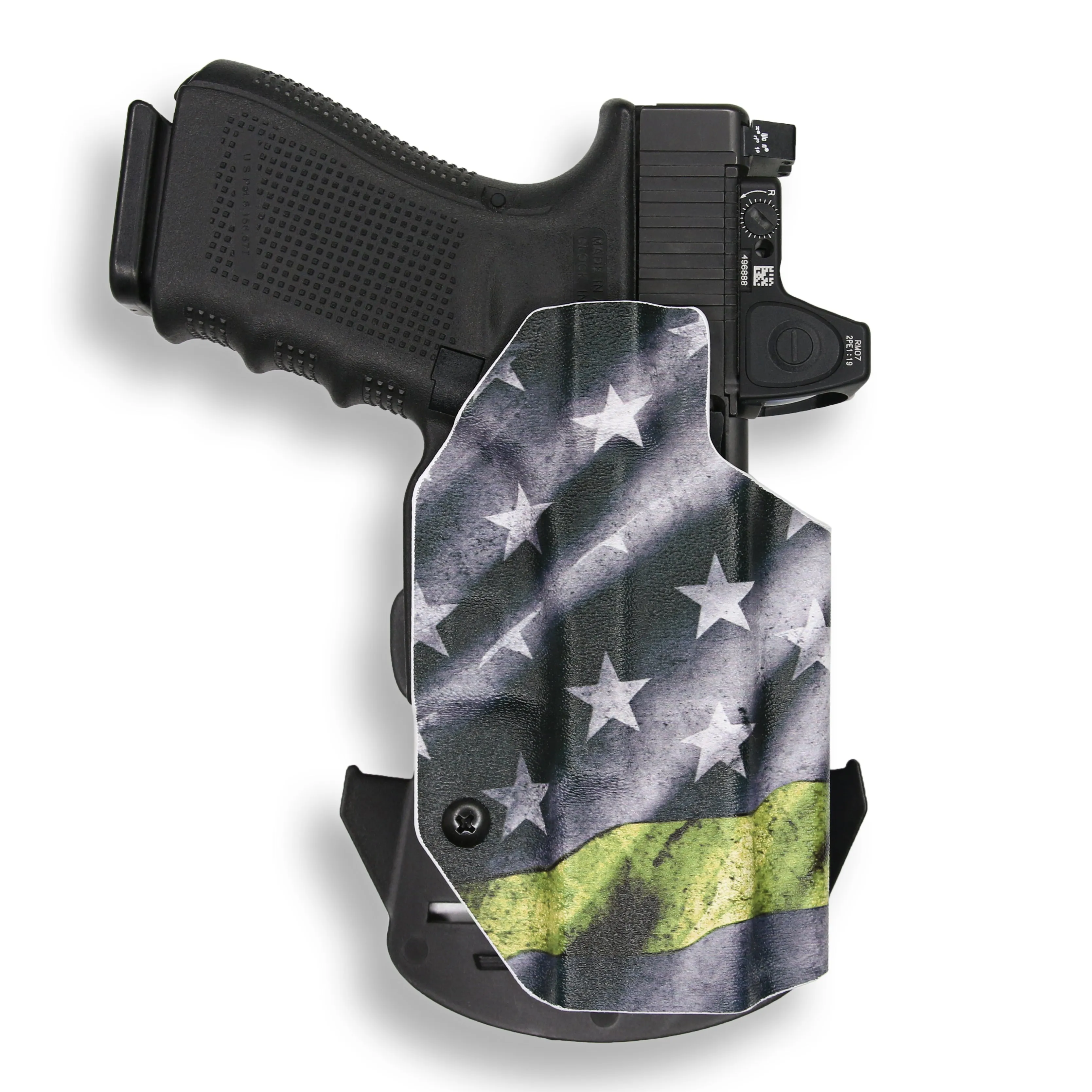 Smith & Wesson M&P / M2.0 4"/4.25" Compact 9/40 Manual Safety Red Dot Optic Cut OWB Holster