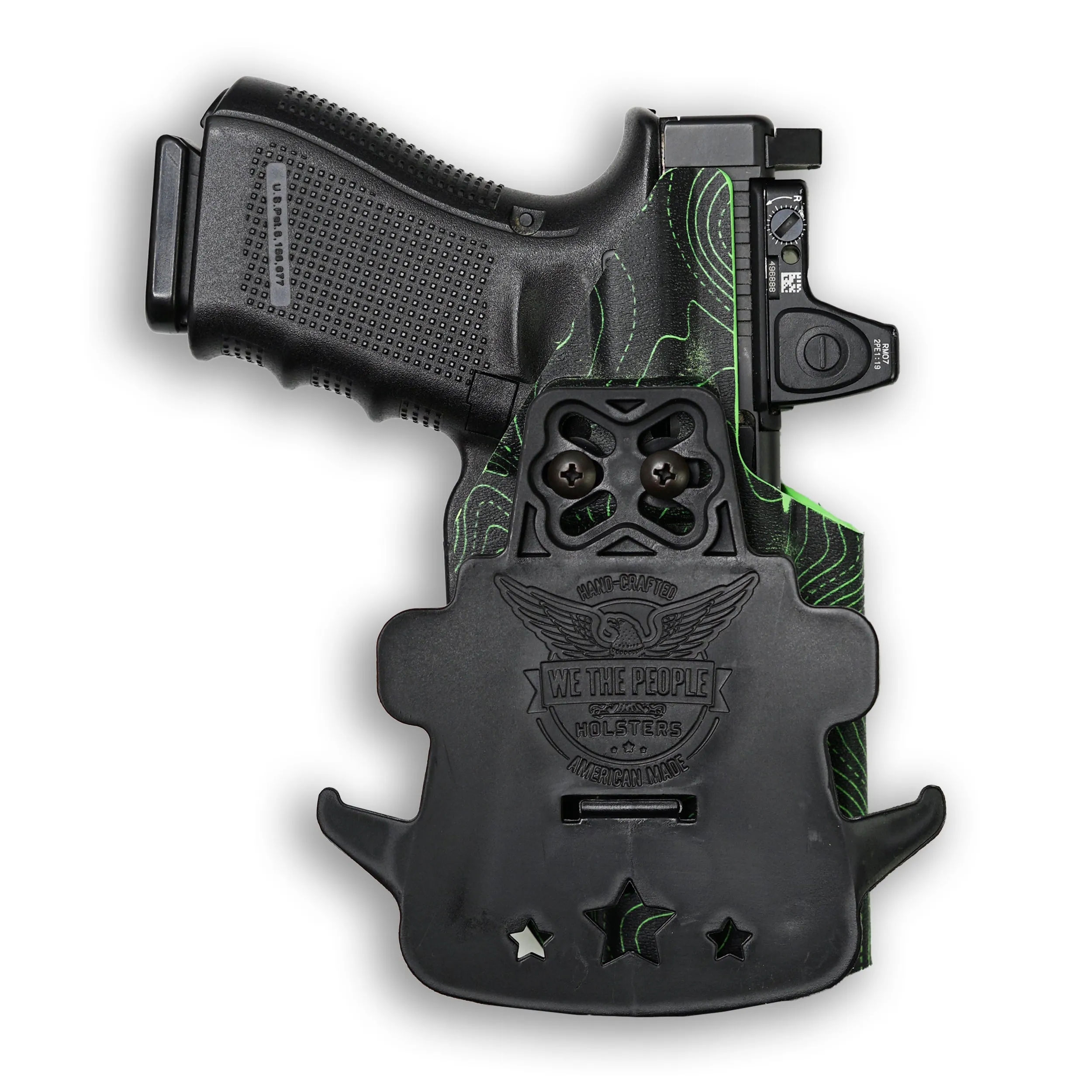 Smith & Wesson M&P / M2.0 4"/4.25" Compact 9/40 Manual Safety Red Dot Optic Cut OWB Holster