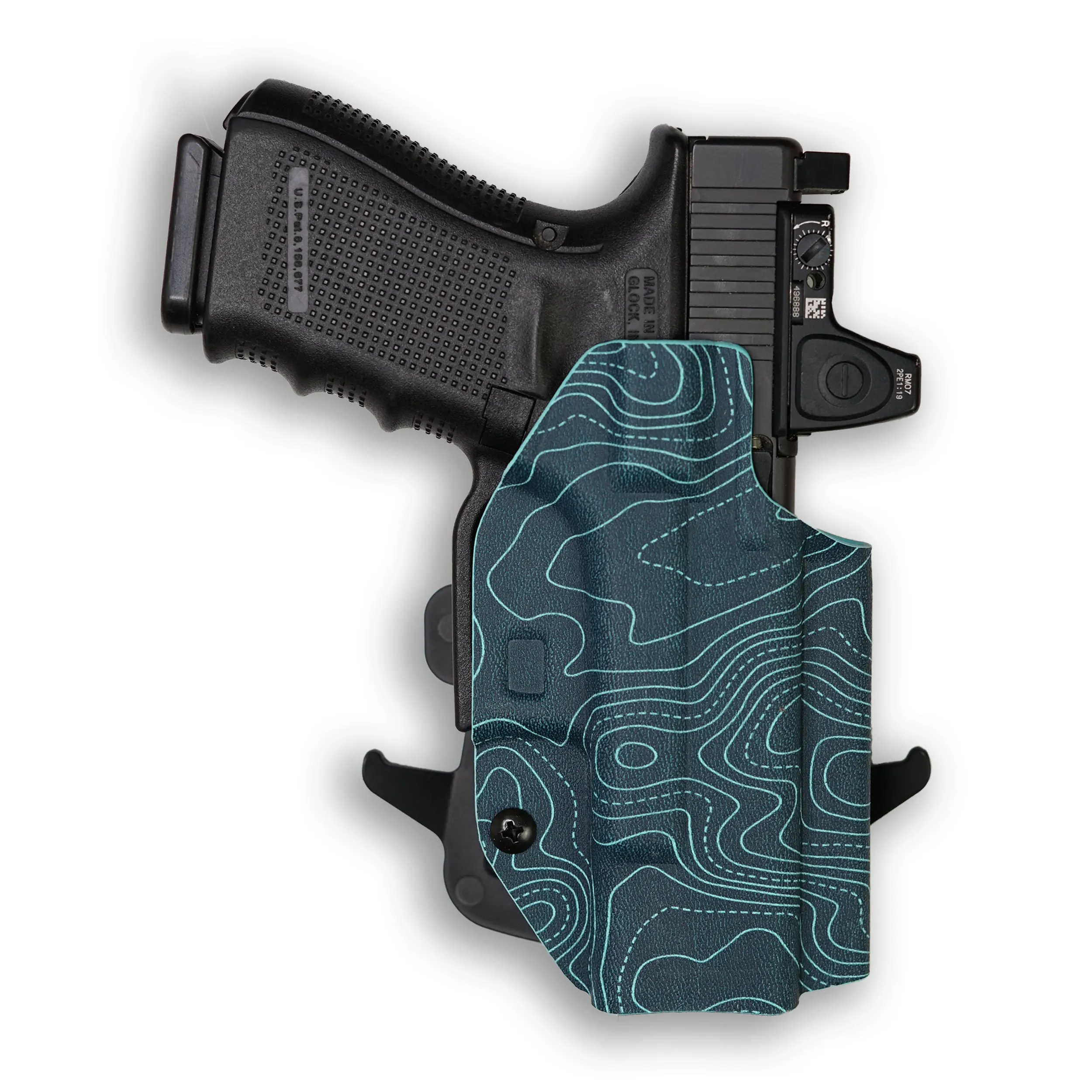 Smith & Wesson M&P / M2.0 4"/4.25" Compact 9/40 Manual Safety Red Dot Optic Cut OWB Holster