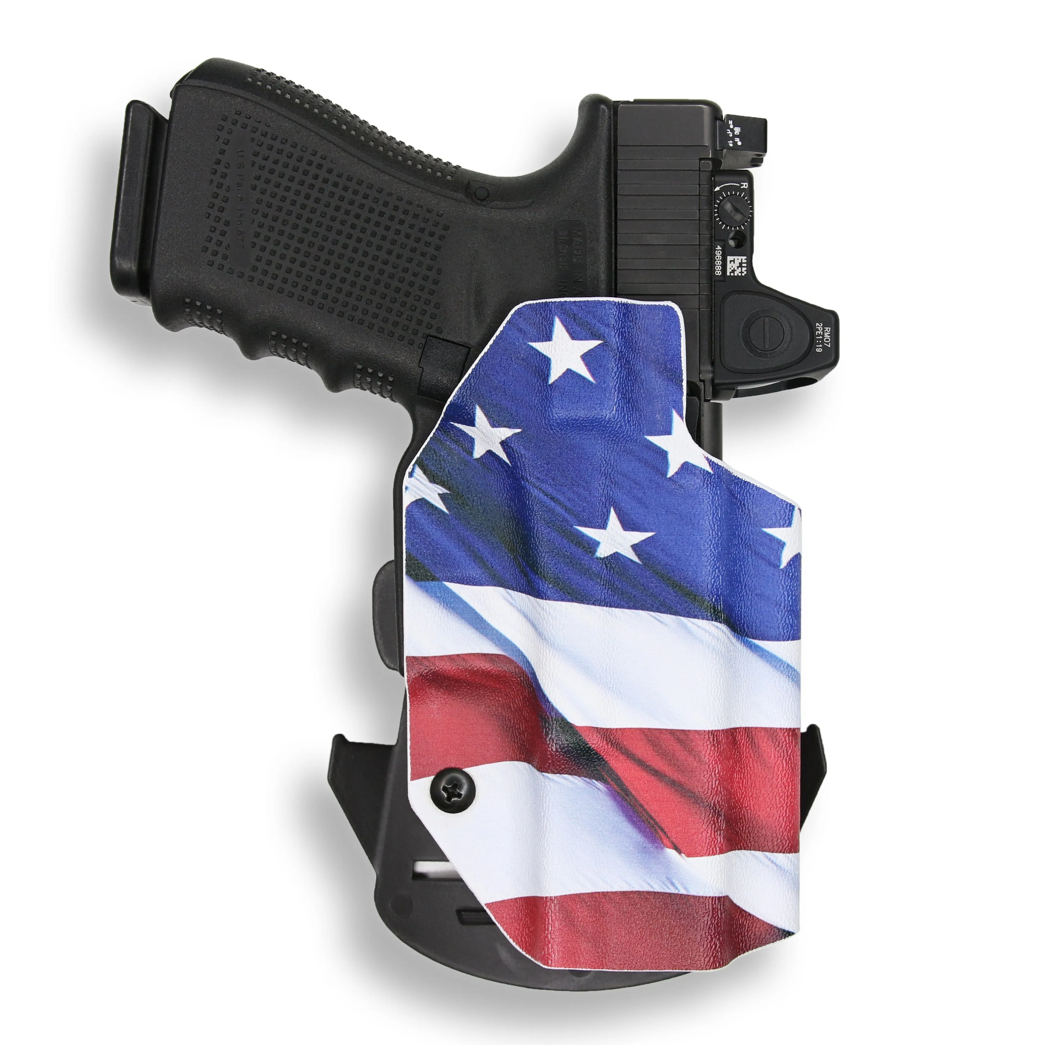 Smith & Wesson M&P / M2.0 4"/4.25" Compact 9/40 Manual Safety Red Dot Optic Cut OWB Holster