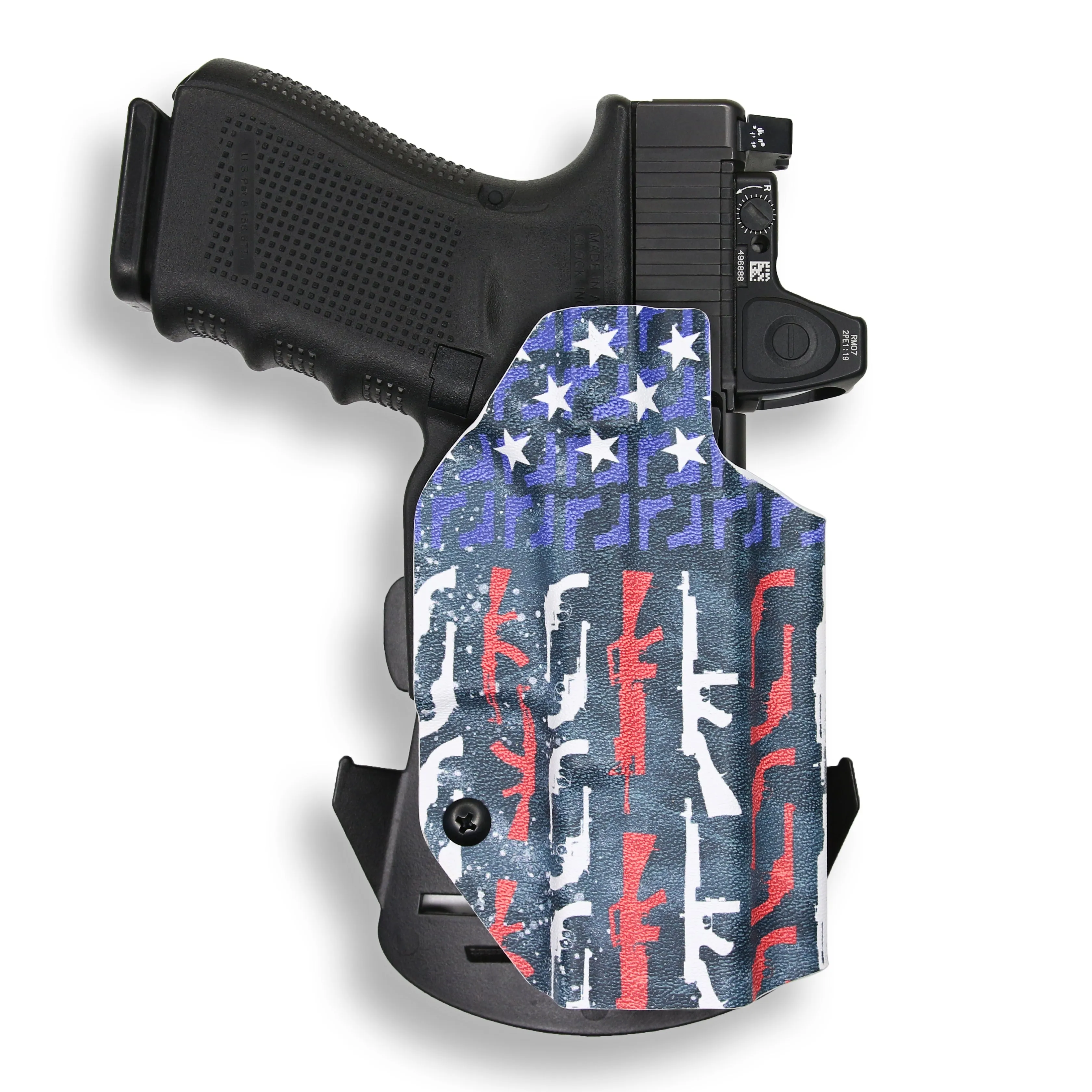 Smith & Wesson M&P / M2.0 4"/4.25" Compact 9/40 Manual Safety Red Dot Optic Cut OWB Holster