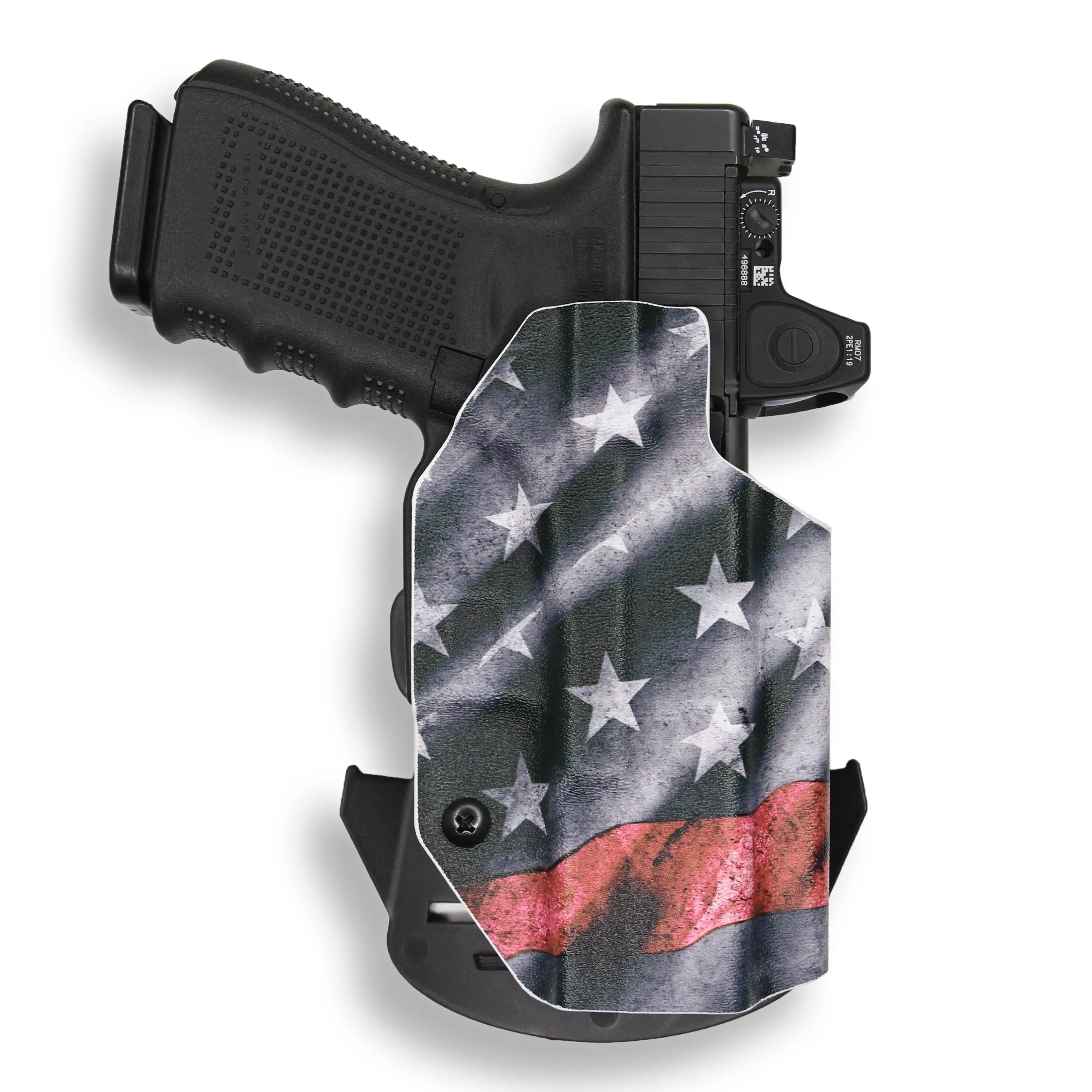 Smith & Wesson M&P / M2.0 4"/4.25" Compact 9/40 Manual Safety Red Dot Optic Cut OWB Holster
