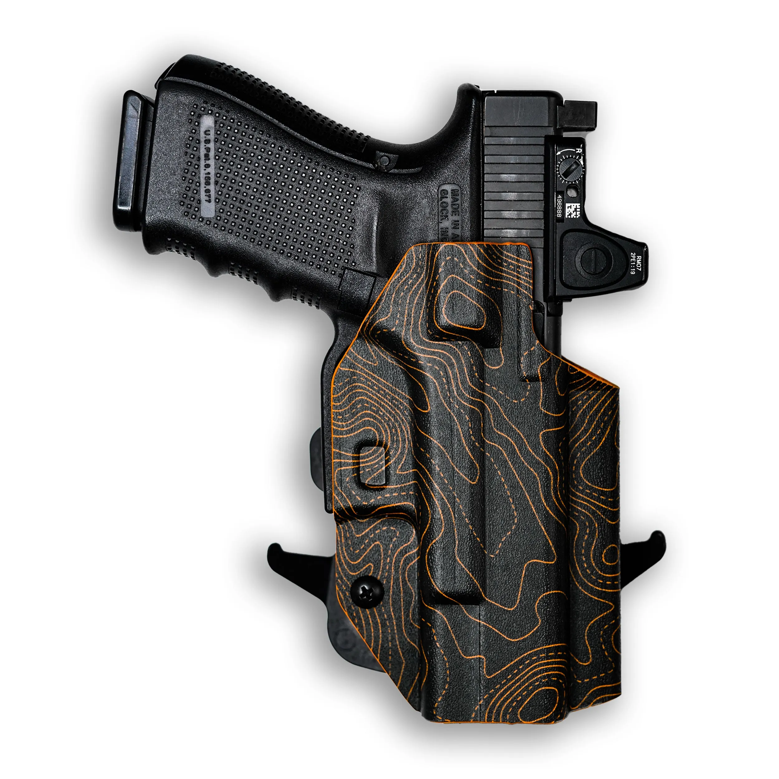 Smith & Wesson M&P / M2.0 4"/4.25" Compact 9/40 Manual Safety Red Dot Optic Cut OWB Holster