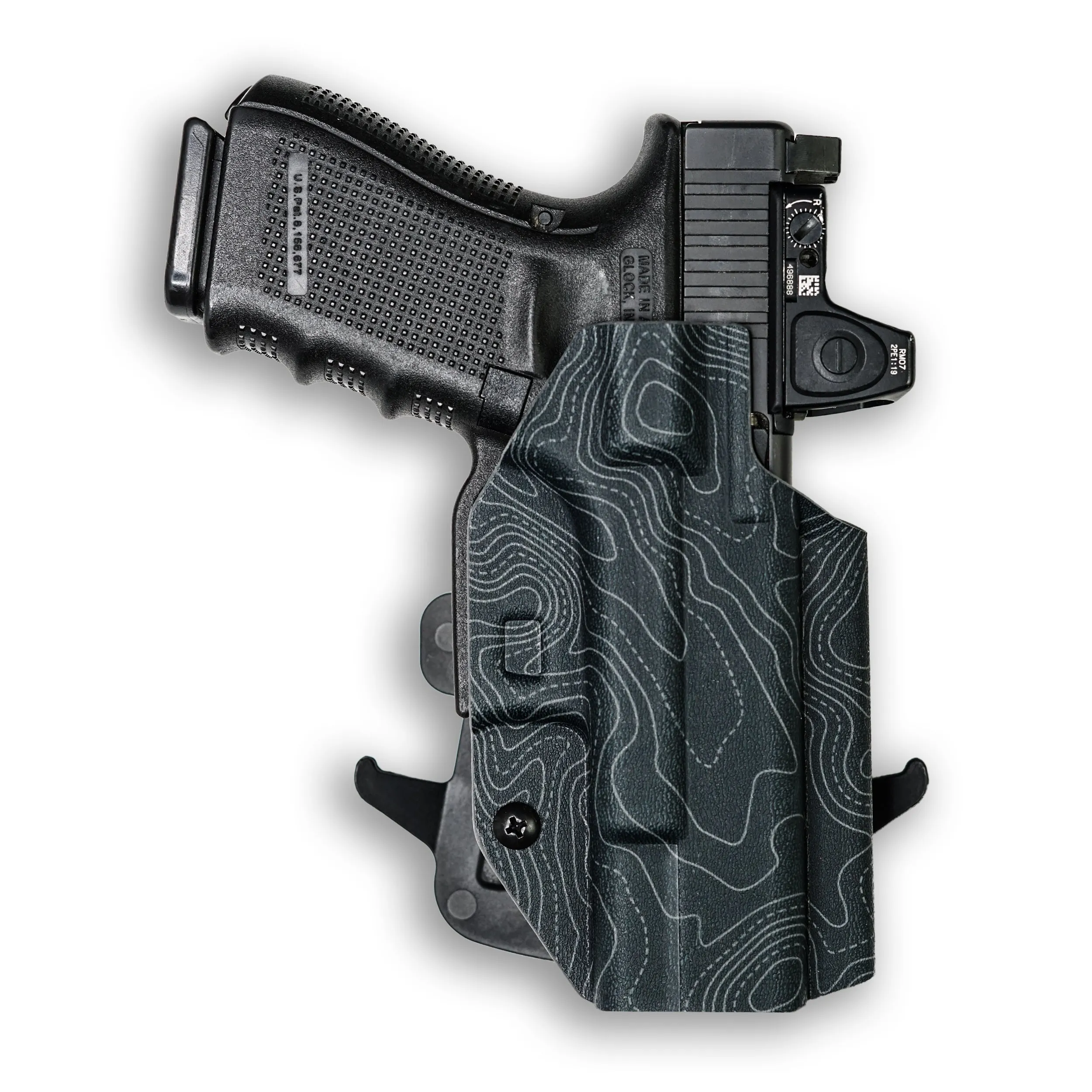 Smith & Wesson M&P / M2.0 4"/4.25" Compact 9/40 Manual Safety Red Dot Optic Cut OWB Holster