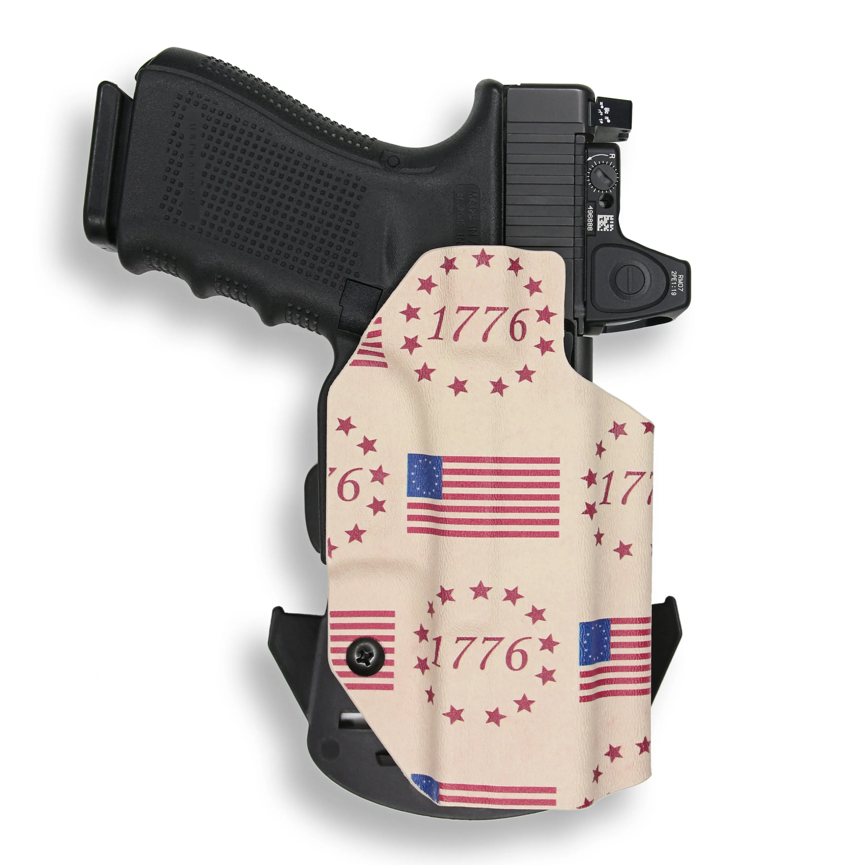 Smith & Wesson M&P / M2.0 4"/4.25" Compact 9/40 Manual Safety Red Dot Optic Cut OWB Holster