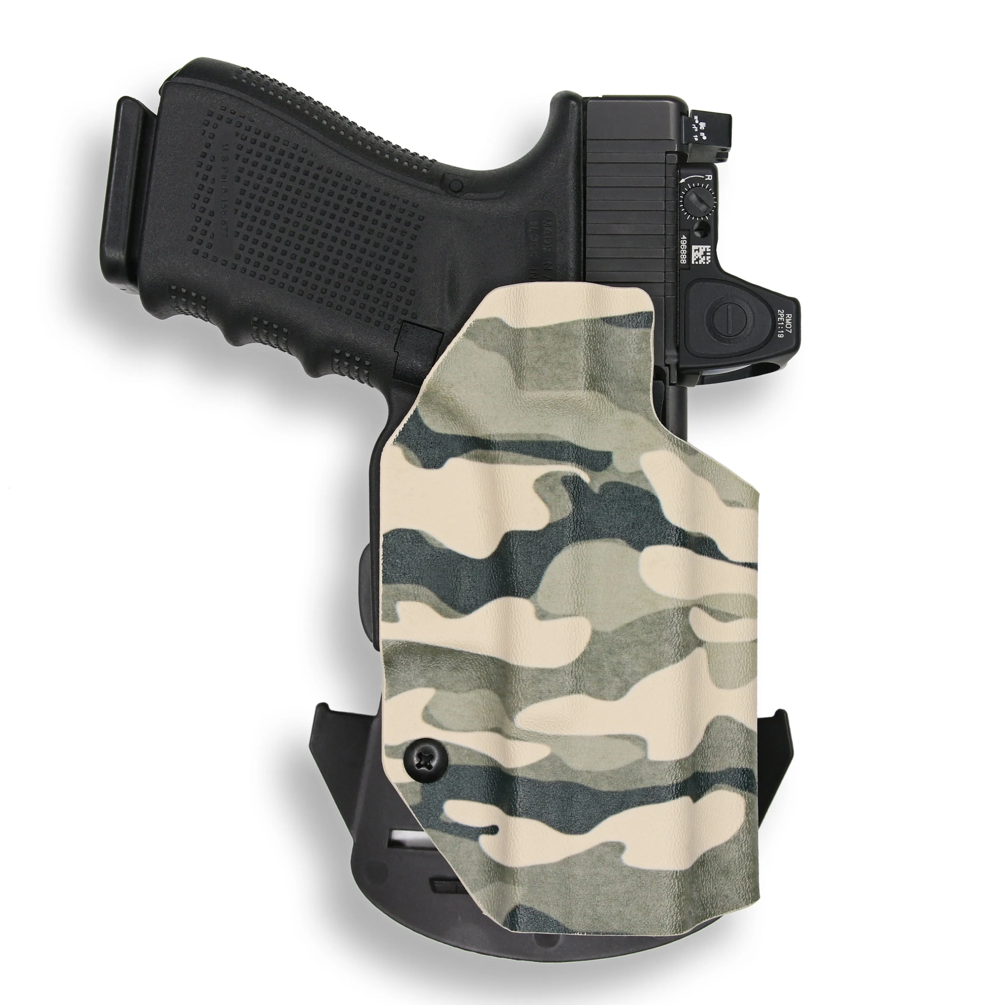 Smith & Wesson M&P / M2.0 4"/4.25" Compact 9/40 Manual Safety Red Dot Optic Cut OWB Holster