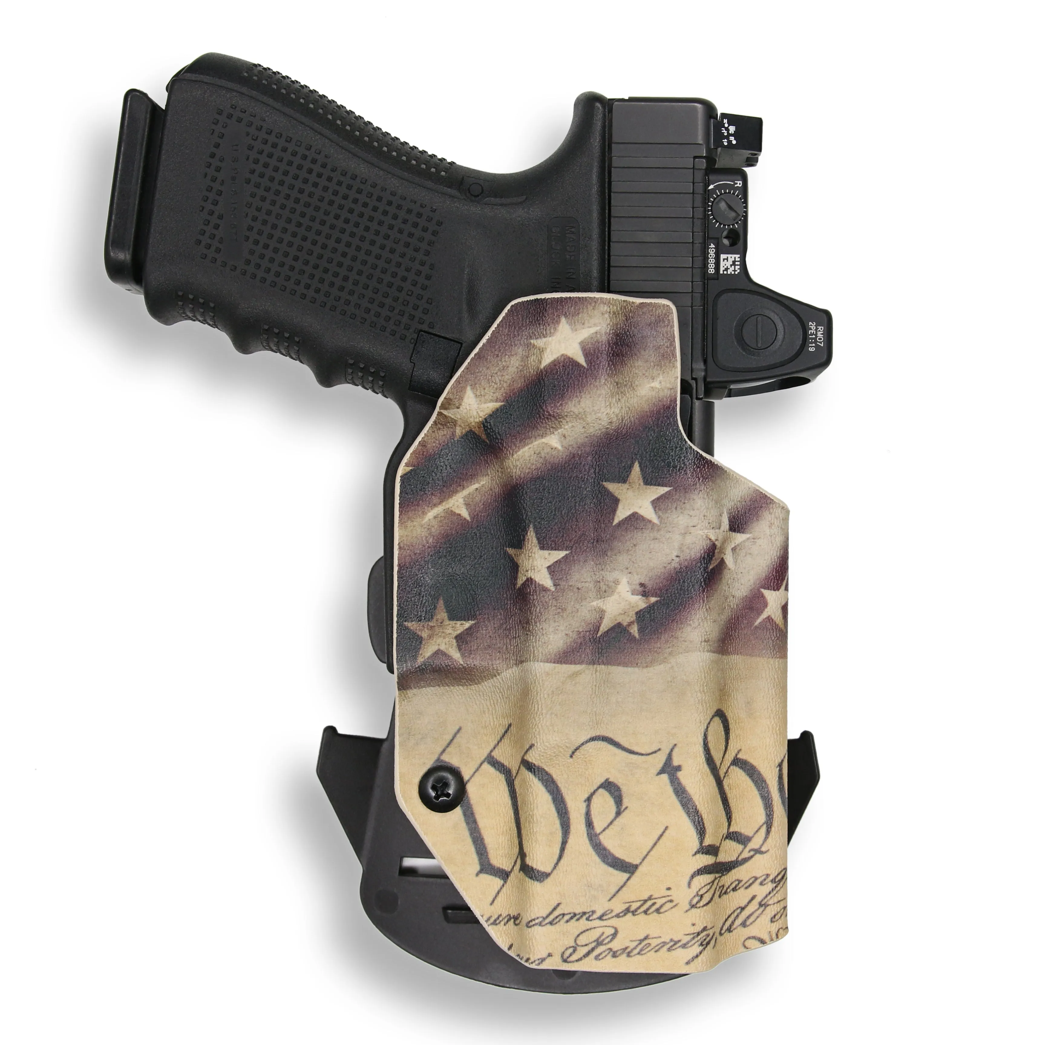 Smith & Wesson M&P / M2.0 4"/4.25" Compact 9/40 Manual Safety Red Dot Optic Cut OWB Holster