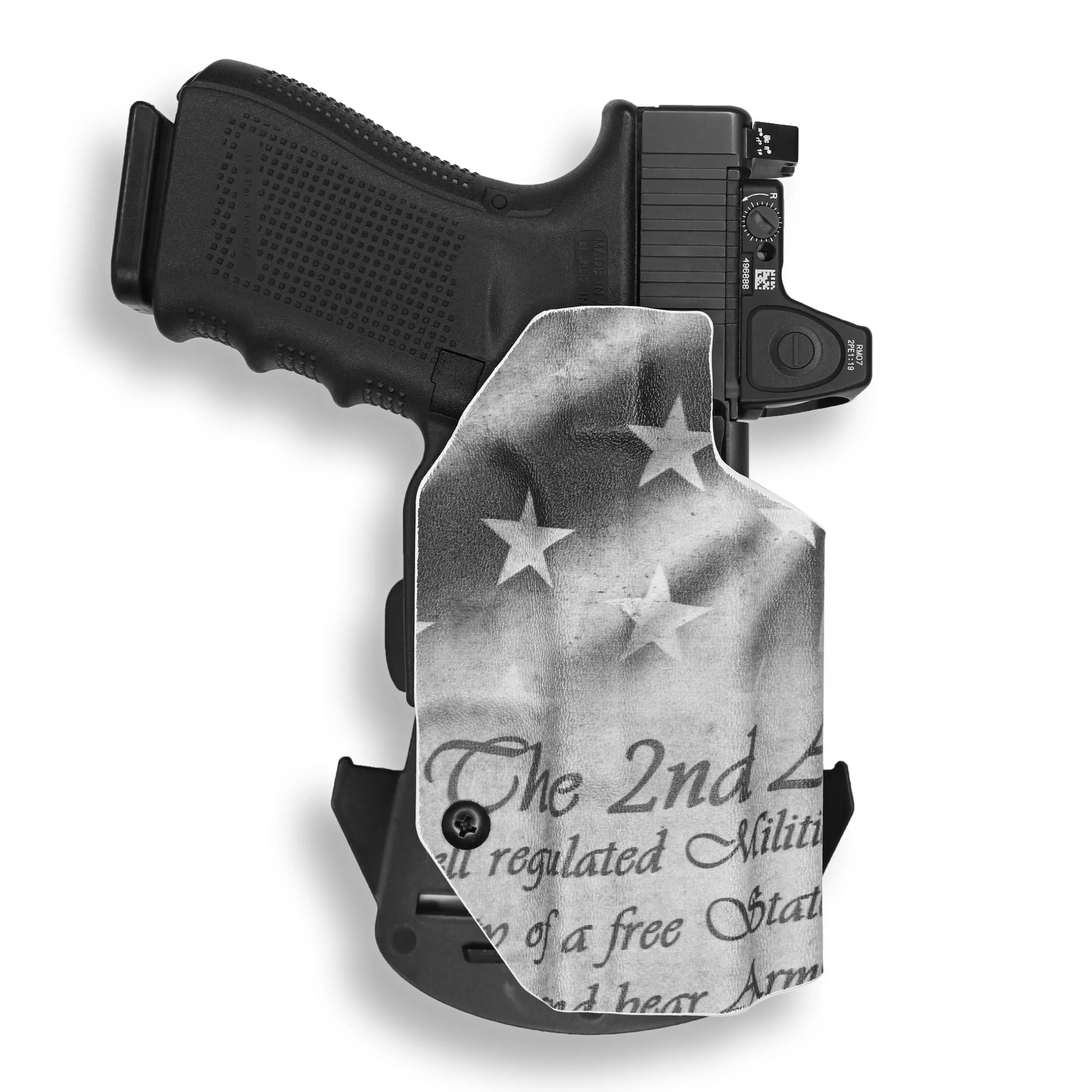 Smith & Wesson M&P / M2.0 4"/4.25" Compact 9/40 Manual Safety Red Dot Optic Cut OWB Holster