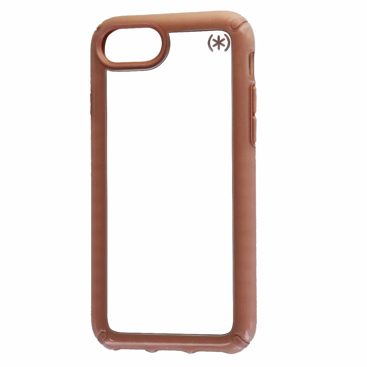 Speck Presidio Show Series Case Cover for iPhone 8 7 6s - Clear/Pink Rose Gold