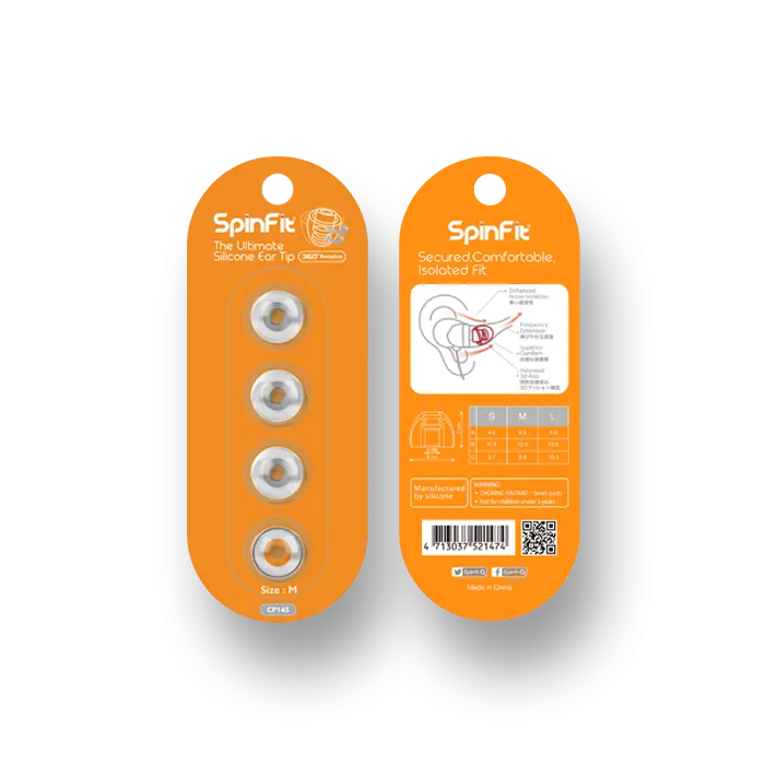 SpinFit CP145 | Premium Eartips (2 Pairs)